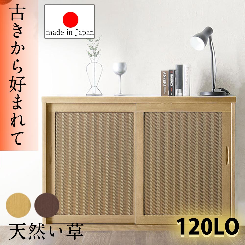 収納棚　120L　（ロー）　（選べる脚：無し / Aタイプ[円すい型]）